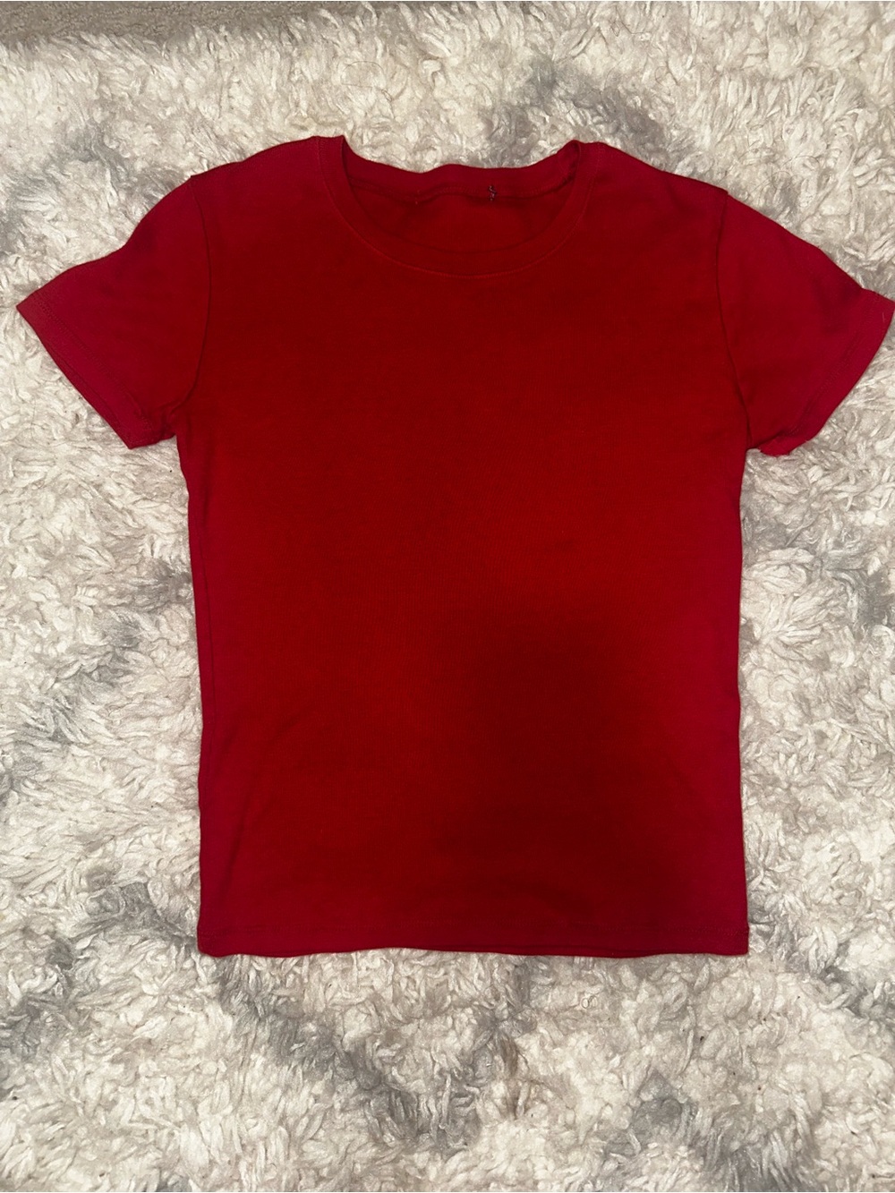 basic red/burgundy t-shirt
